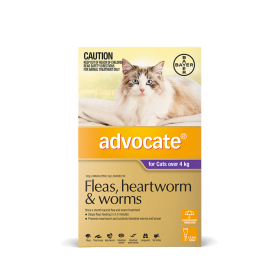 Advocate Cat Over 4kg Purple
