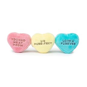 Fuzzyard Candy Hearts Cat Toy