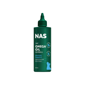 Natural Animal Solutions Omega Oil Hairball Support for Cats 200ml