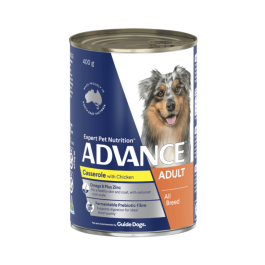 Advance Adult Dog All Breed Casserole & Chicken 400g