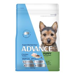 Advance Puppy Small Breed Rehydratable Chicken With Rice 800g Front