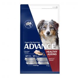 Advance Dog Healthy Ageing Medium Breed Chicken With Rice