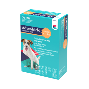 AdvoShield Spot On Dog 4 - 10kg 6 Pack