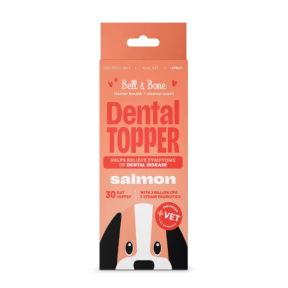 Bell & Bone Dental Meal Topper for Dogs Salmon 30ml