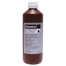 Betadine Antiseptic Solution 500ml