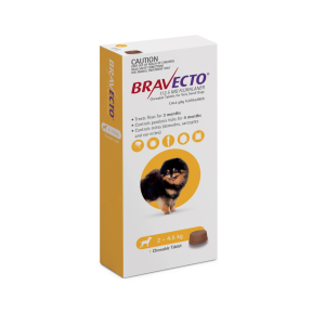Bravecto-Chewables-Dog-Extra-Small-Yellow-front