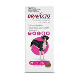 Bravecto Chewables Dog Extra Large 40-56kg Purple