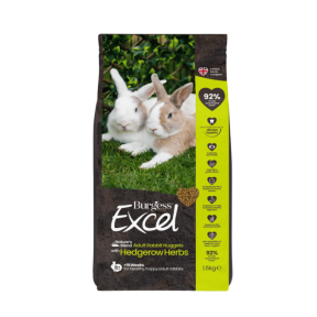 Burgess Excel Adult Rabbit Nuggets Nature's Blend 1.5kg Front