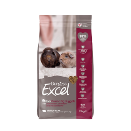Burgess Excel Indoor Guinea Pig Nuggets 1.5kg Front