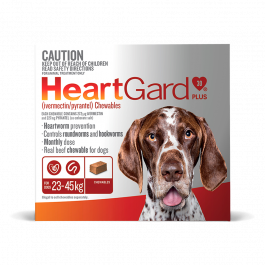 HeartGard Plus Dog Large 23-45kg Brown
