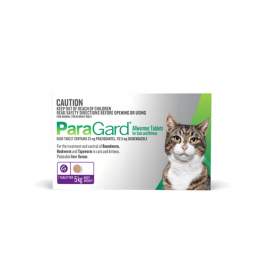 Paragard Allwormer Cats and Kittens Up To 5kg 