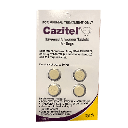 Cazitel Dog 10kg 4 Pack Purple