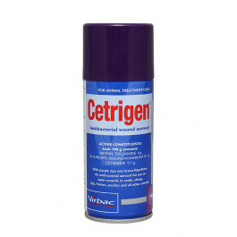 Virbac Cetrigen Antibacterial Wound Aerosol 100g