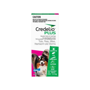 Credelio Plus Dog Small 2.8-5.5kg Pink 1 Pack Short Expiry