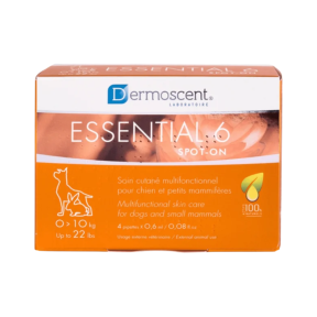Dermoscent Essential 6 Small Dogs <10kg 4 Pack Front Image