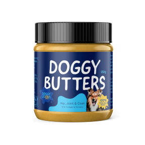 Doggylicious Doggy Butter Hip Joint & Coat 250g Short Expiry