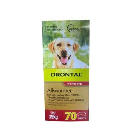 Drontal Allwormer Dog Large 35kg Tablets