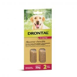 Drontal Allwormer Dog Large 35kg Chews