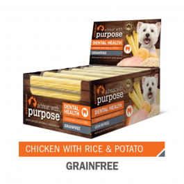 Evolution Dog Dental Care Chicken with Rice & Potato 25 Sticks (1 Box)