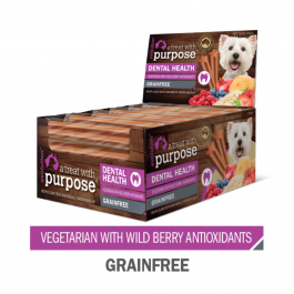 Evolution Dog Dental Vegetarian with Wild Berry Antioxidants 25 Sticks (1 Box)