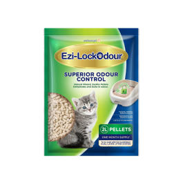 Ezi-LockOdour Natural Mineral Zeolite Pellets 2kg New