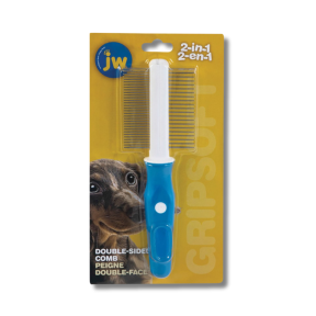 JW Gripsoft Dog Double-Sided Comb