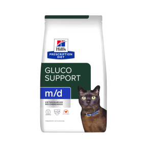 Hill's Prescription Diet Cat m/d Glucose / Weight Management 1.8kg front of bag