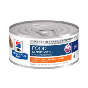 Hill's Prescription Diet Cat z/d Skin & Food Sensitivities 24 x 156g front