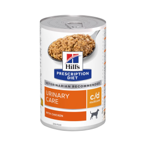 Hill's Prescription Diet Dog c/d Urinary Care Multicare Chicken 12 x 370g Update