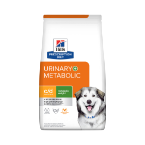Hill's Prescription Diet Dog c/d Urinary Multicare + Metabolic Weight Chicken 3.86kg Update