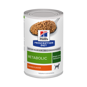 Hill's Prescription Diet Dog Metabolic Weight Loss & Maintenance Chicken 12 x 370g