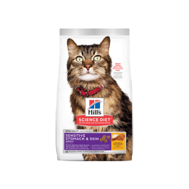Hill's Science Diet Adult Cat Sensitive Stomach & Skin Chicken & Rice