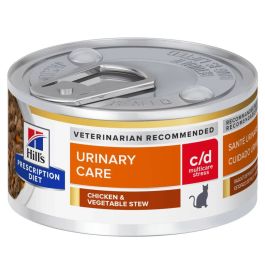 Hill's Prescription Diet c/d Multicare Stress Urinary Care Chicken & Vegetable Stew 24 x 82g Front