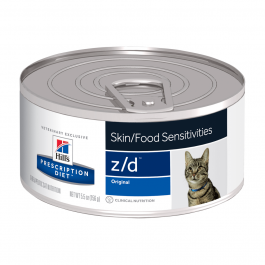 Hill's Prescription Diet Cat z/d Skin & Food Sensitivities 24x156g Cans