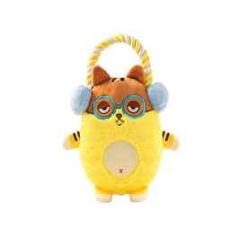 HugSmart Rope Funz Melody Bros Cat Dog Toy