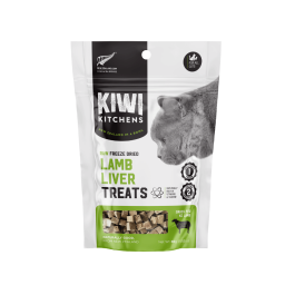 Kiwi Kitchens Raw Freeze Dried Lamb Liver Cat Treats 30g