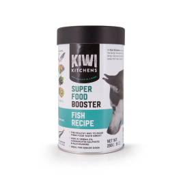 Kiwi Kitchens Super Food Booster Fish For Dogs 250g front