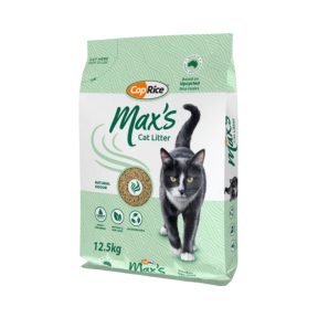 Max's Cat Litter 12.5kg front    