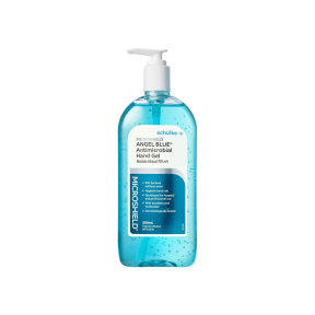 Microshield Angel Blue Antimicrobial Hand Gel 500ml Front