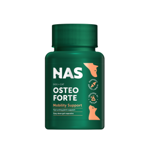 Natural Animal Solutions Osteoforte Mobility Support 60 Capsules Front