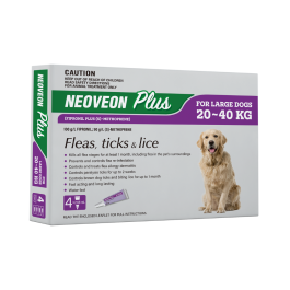Neoveon Plus Dog Large 20-40kg Purple front