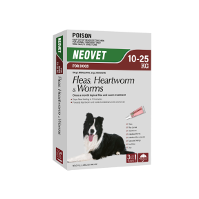 Neovet Dog Large 10-25kg Red 3 Pack Short Expiry