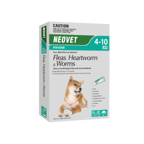 Neovet Dog Medium 4-10kg Aqua 6 Pack Short Expiry