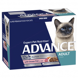 Advance Adult Cat Ocean Fish in Jelly 12 x 85g