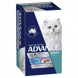 Advance Adult Cat with Delicate Tuna  7 x 85g 