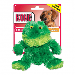 Kong Plush Frog Dog Toy