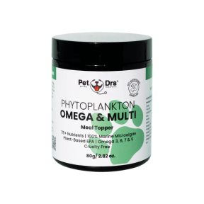 Nourish Pet Co. Phytoplankton Omega & Multi Meal Topper 80g