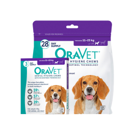 OraVet Dental Chews Dog Medium 11-23kg