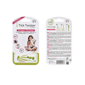 O'TOM Tick Twister Blister Pack Front and Back