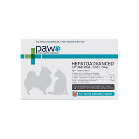PAW HepatoAdvanced Cat & Small Dog 60 Chews